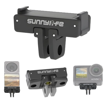Adapter szybkiego montażu 1/4" Sunnylife do DJI Action 2 / 3 / 4 / 5