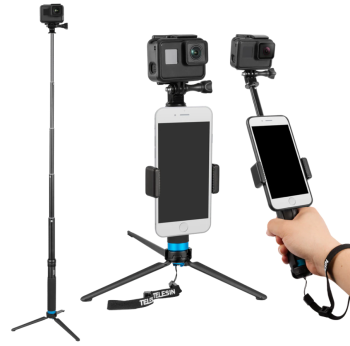 Selfie stick / statyw / Tripod Telesin do kamer sportowych (GP-MNP-090-S) - OUTLET