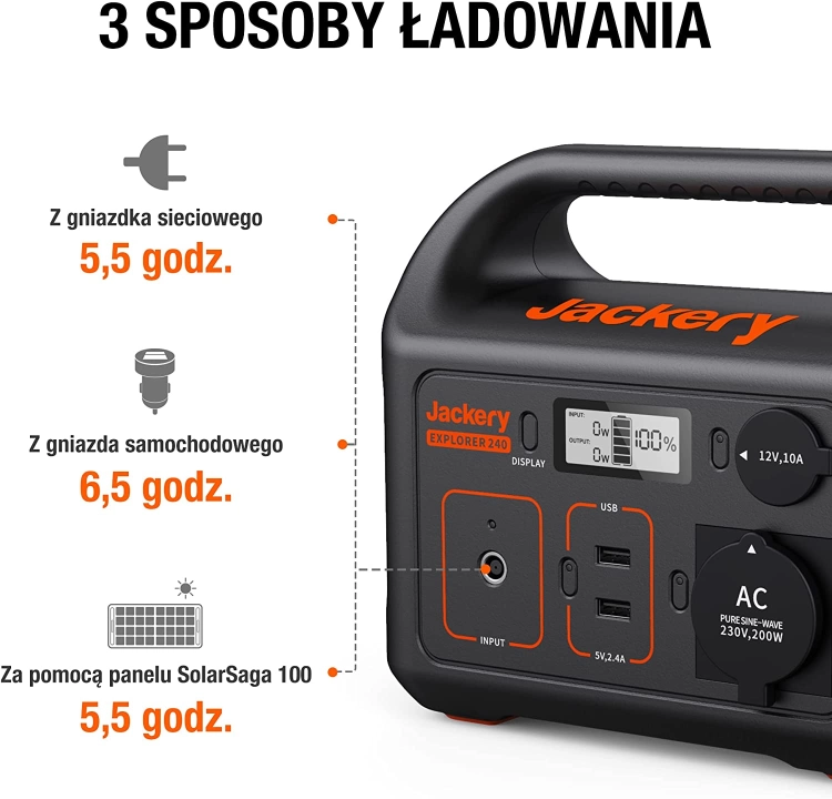Przenośna stacja zasilania Jackery Explorer 240 flystore-pl.jpg