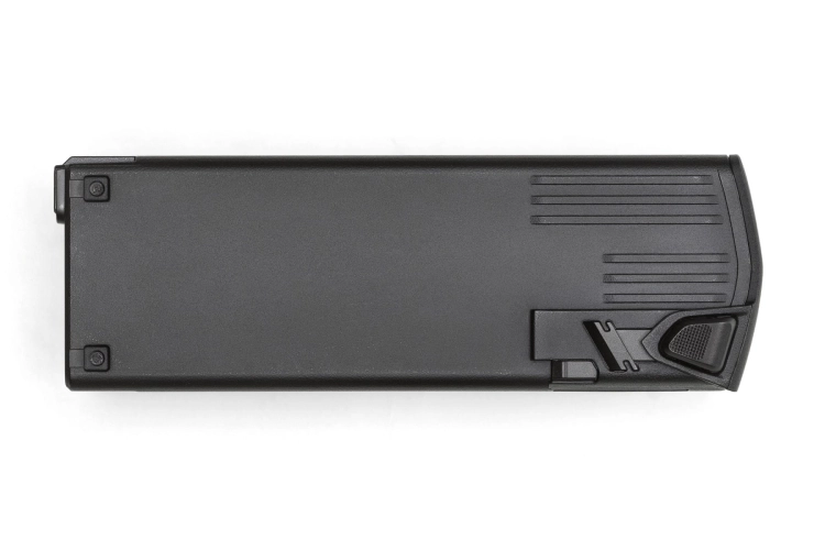 Akumulator DJI Mavic 3 od boku, przycisk zasilania
