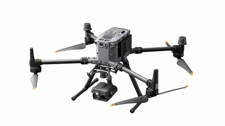 Dron DJI Matrice 350 RTK z kamerą termowizyjną Zenmuse H20T