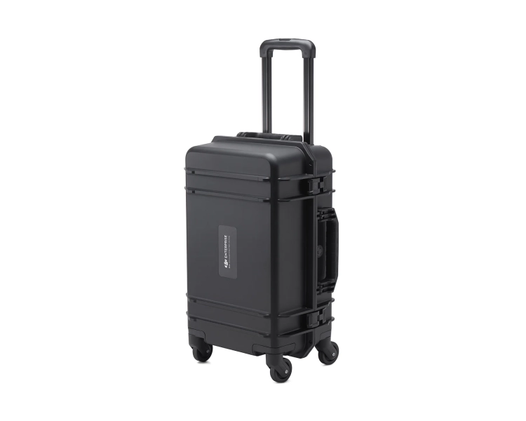 Stacja DJI BS65 z wysuniętym uchwytem do prowadzenia