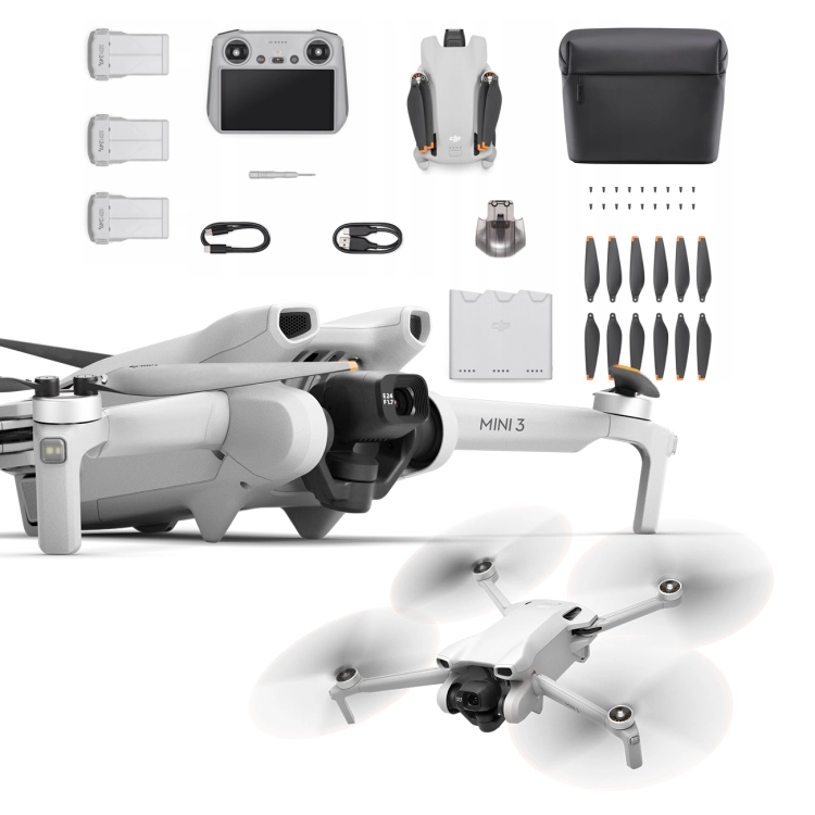 DJI Mini 3 RC Fly More Combo + DJI Care (1 rok)