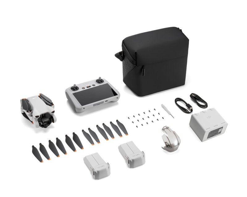 DJI Mini 3 RC Fly More Combo + MegaPack + DJI Care (2 lata)