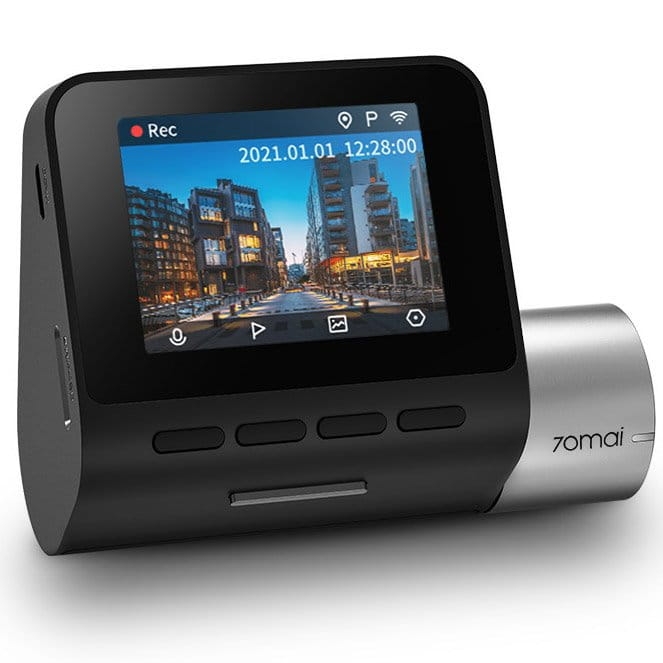 Wideorejestrator Dash Cam Pro Plus A500S przejrzysty wyświetlacz