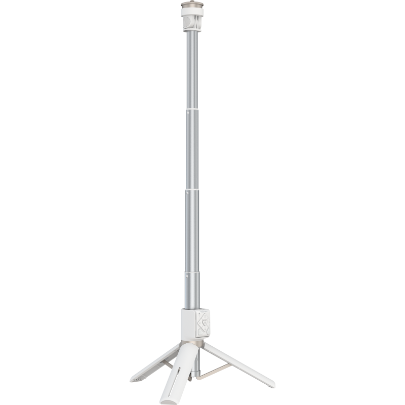 statyw Hohem RS01 z pilotem zdalnego sterowania - biały - rozłożony 510mm.png