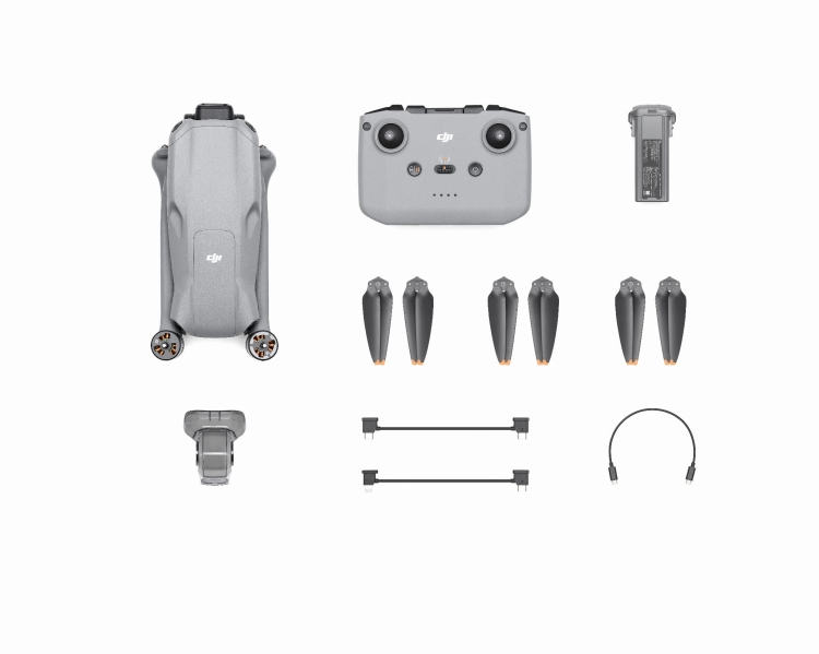 DJI Air 3 (RC-N2) - zaawansowany dron z dwoma kamerami, możliwością nagrywania w 4K HDR i inteligentnymi funkcjami.