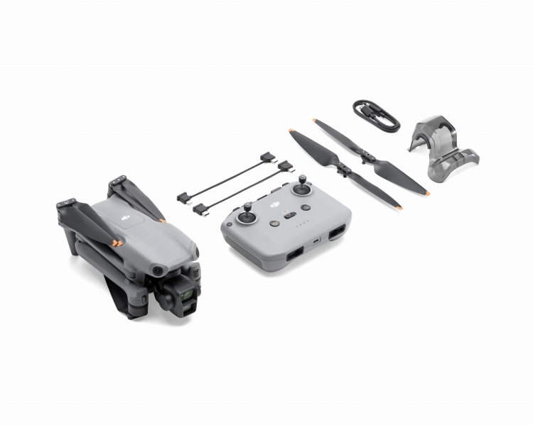 DJI Air 3 (RC-N2) - zaawansowany dron z dwoma kamerami, możliwością nagrywania w 4K HDR i inteligentnymi funkcjami.