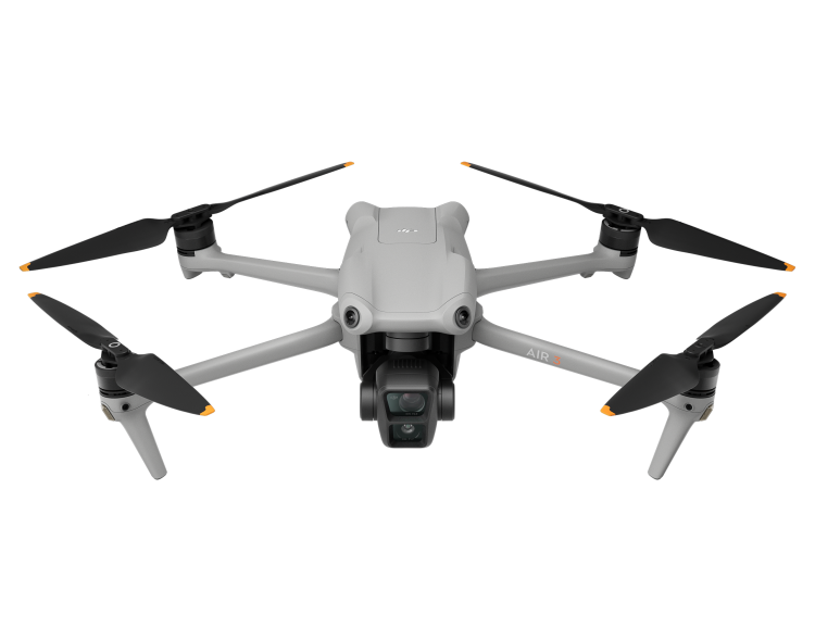 DJI Air 3 (RC2) - zaawansowany dron z dwoma kamerami, możliwością nagrywania w 4K HDR i inteligentnymi funkcjami.