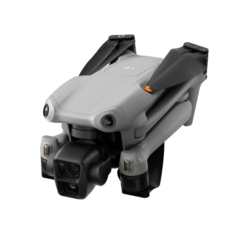 DJI Air 3 (RC2) - zaawansowany dron z dwoma kamerami, możliwością nagrywania w 4K HDR i inteligentnymi funkcjami.