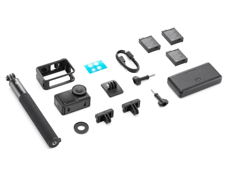 Osmo Action 4 Adventure Combo zawartość opakowania na ukos.jpg