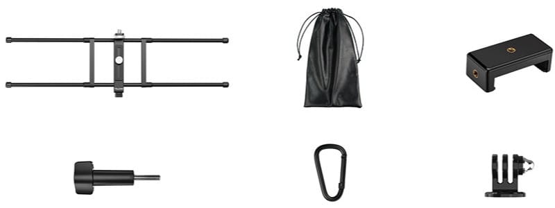 Regulowany uchwyt na ogrodzenie do kamer sportowych/telefonów TELESIN