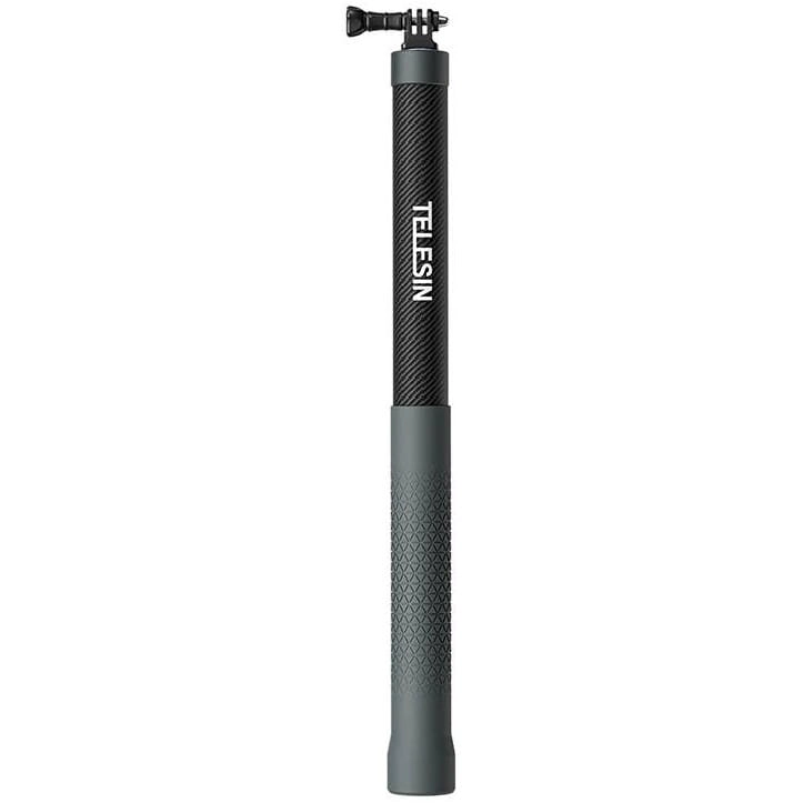 Selfie stick z włókna węglowego - długość 3m Telesin do kamer sportowych