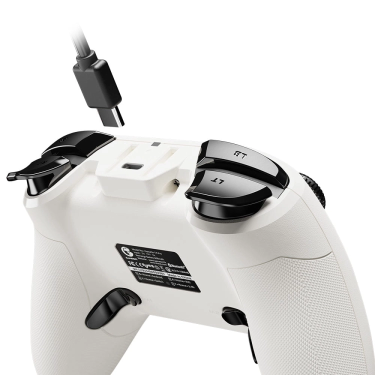 GameSir T4 Pro White  od tyłu.jpg