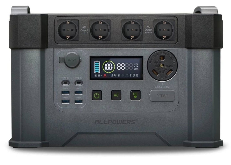 Przenośna stacja zasilania Allpowers S2000 PRO 1500 Wh