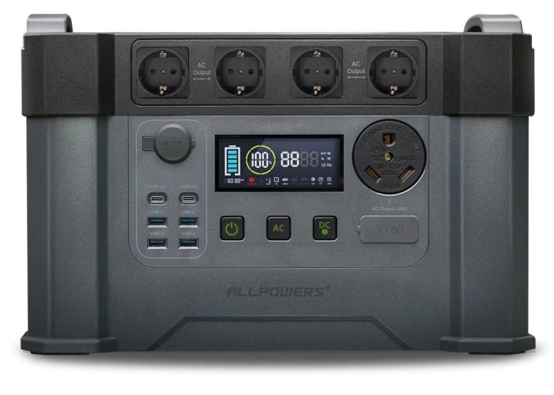 Przenośna stacja zasilania Allpowers S2000 PRO 1500 Wh