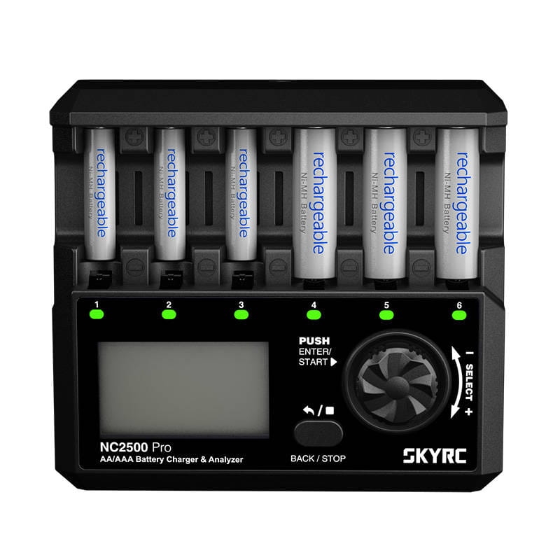 Ładowarka SkyRC NC2500 Pro na baterie AA / AAA