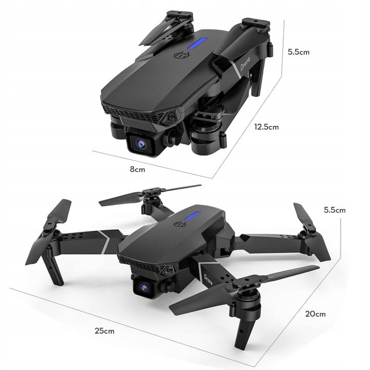Zabawkowy dron Teng E90 z kamerą
