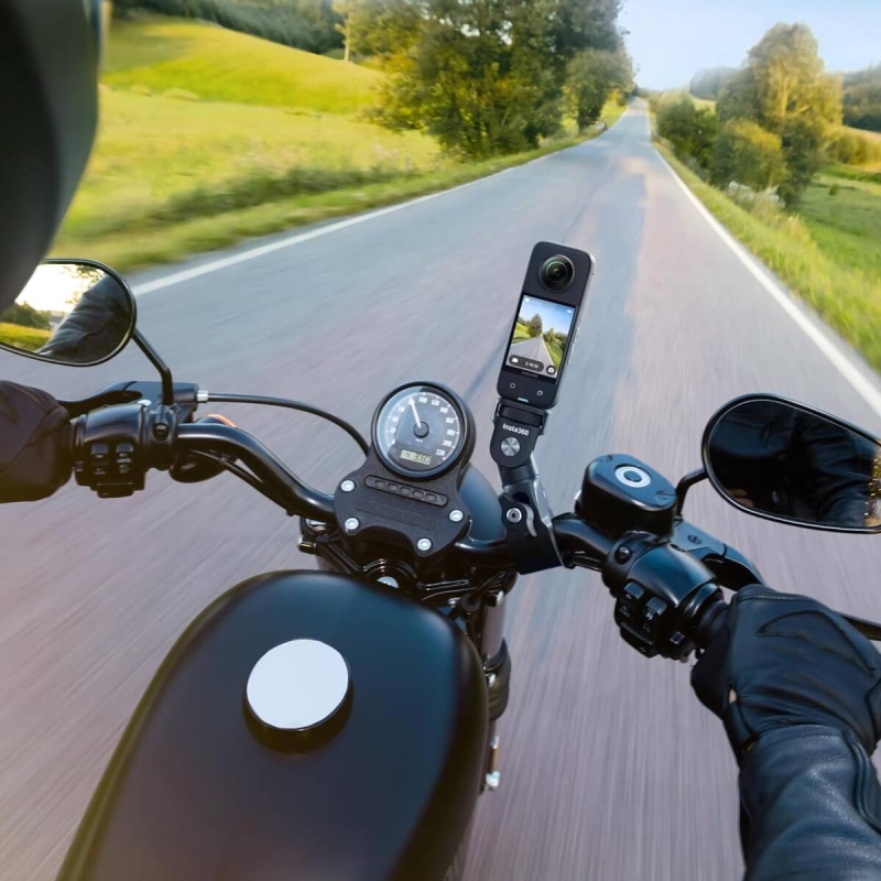 Mocowanie motocyklowe dla kamer sportowych Insta360