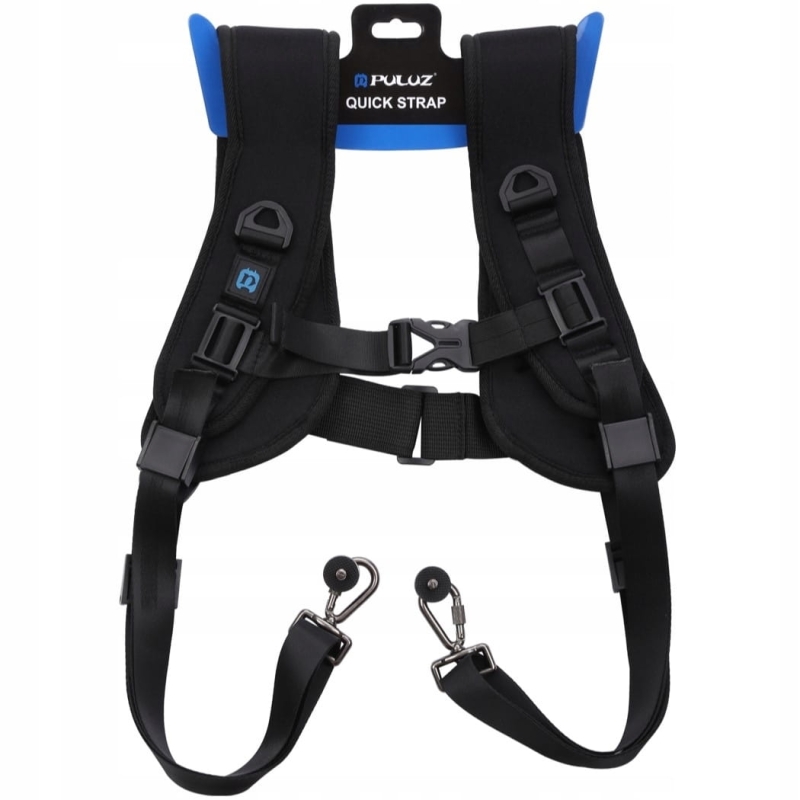 Szelki fotograficzne na dwa aparaty Puluz