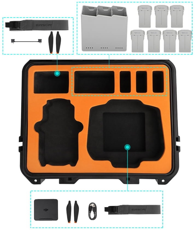 Walizka Case Etui Sunnylife do drona DJI Mini 4 Pro