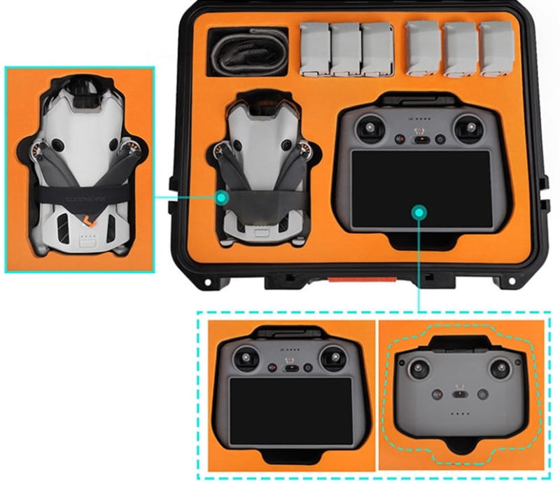 Walizka Case Etui Sunnylife do drona DJI Mini 4 Pro