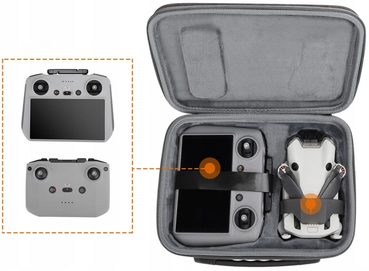 Etui, futerał Sunnylife na kontroler i dron DJI MINI 4 Pro