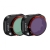 Filtry Freewell VND do DJI Mini 4 Pro – komplet 2 sztuk: 1–5 Stop i 6–9 Stop, widok z przodu
