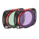 Zestaw 2 regulowanych filtrów Freewell VND do DJI Osmo Pocket 3 – 1–5 Stop i 6–9 Stop obok siebie