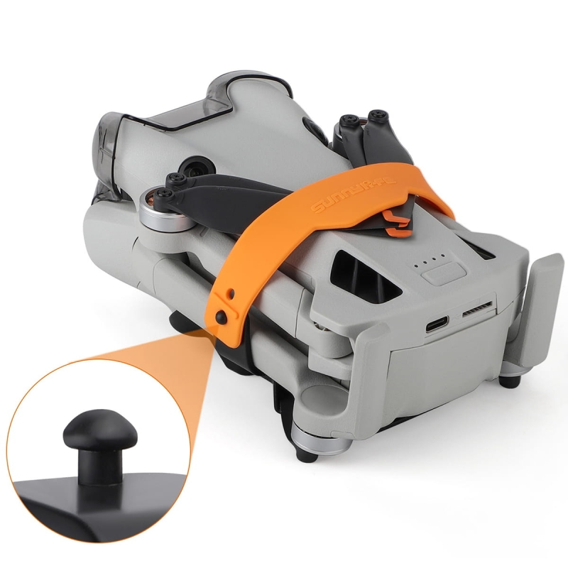 Blokada, zabezpieczenie śmigieł Sunnylife do DJI Mini 4 Pro (pomarańczowy)