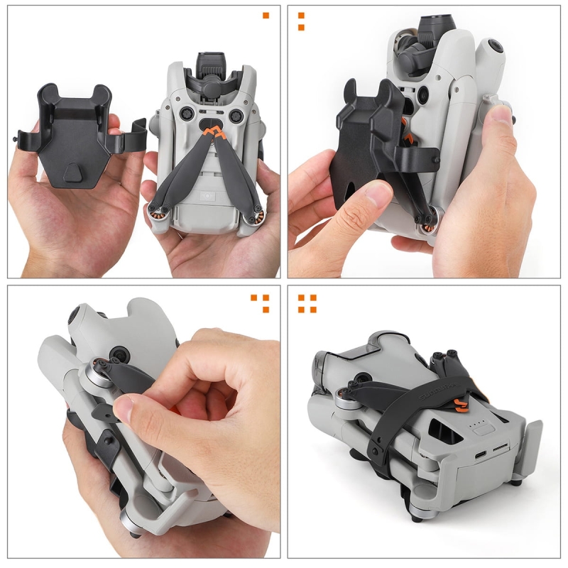 Blokada, zabezpieczenie śmigieł Sunnylife do DJI Mini 4 Pro (pomarańczowy)