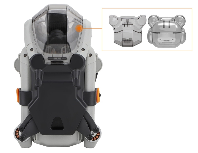 Blokada, zabezpieczenie śmigieł Sunnylife do DJI Mini 4 Pro (pomarańczowy)