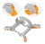 Podwyższenie podwozia Sunnylife do DJI Mini 4 Pro (pomarańczowy)
