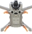 Podwyższenie podwozia Sunnylife do DJI Mini 4 Pro (pomarańczowy)