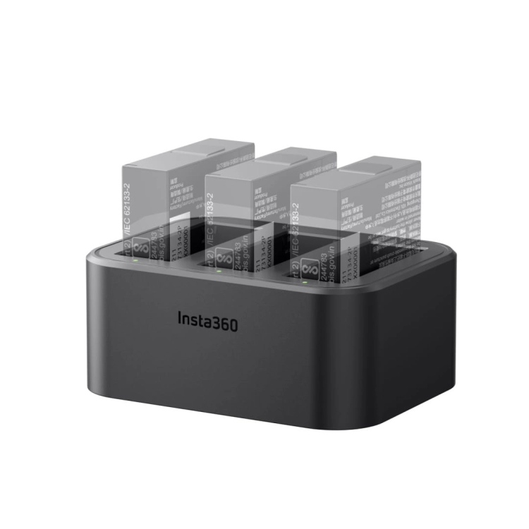 Ładowarka hub Insta360 Fast Charge do akumulatorów Ace / Ace Pro z trzema bateriami