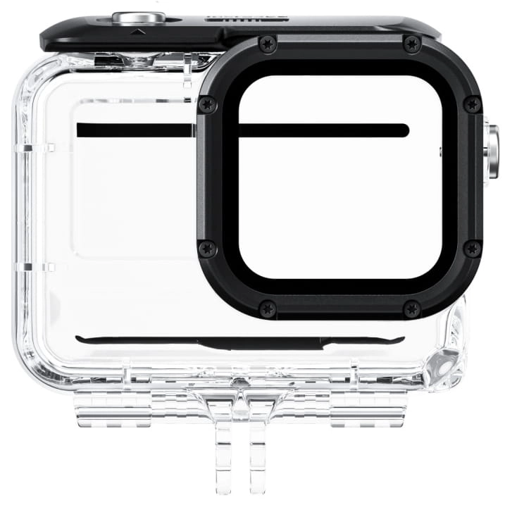 Obudowa wodoodporna Insta360 Ace Pro Dive Case – przezroczysta, widok z przodu pod kątem