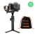 Gimbal Hohem iSteady MT2 Kit z aparatem na statywie obok worka Hohem dodawanego gratis