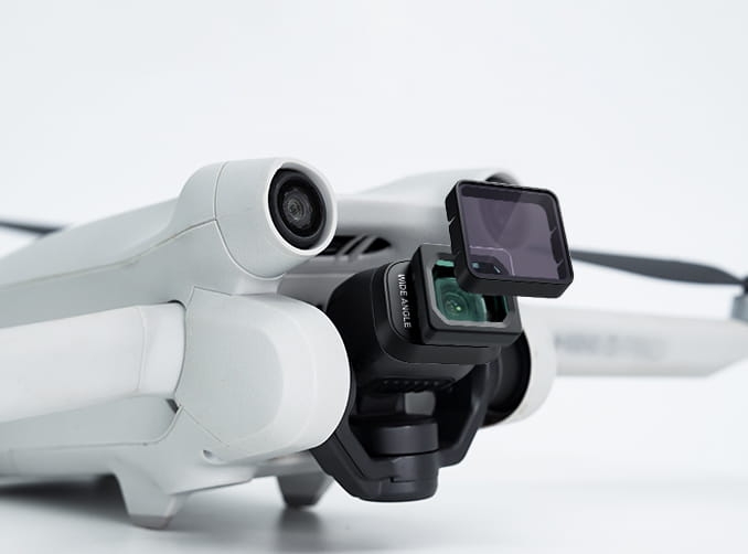 Zestaw 7 filtrów FREEWELL do DJI Mini 4 Pro - szerokokątny, anamorficzny, 5x ND