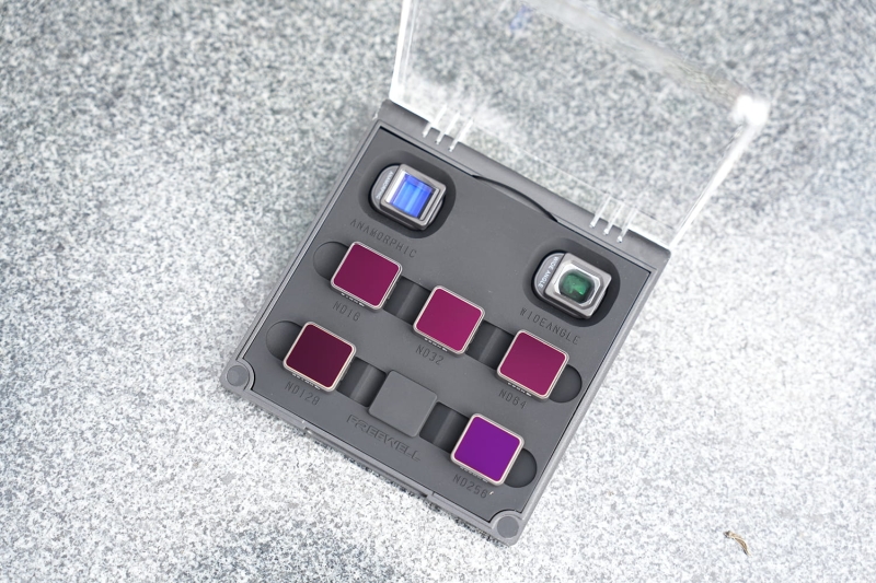 Zestaw 7 filtrów FREEWELL do DJI Mini 4 Pro - szerokokątny, anamorficzny, 5x ND