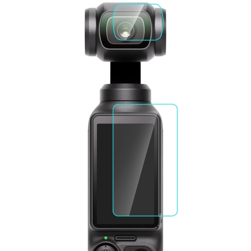 Szkło ochronne PULUZ na obiektyw i ekran DJI OSMO Pocket 3