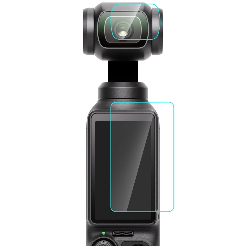 Szkło ochronne PULUZ na obiektyw i ekran DJI OSMO Pocket 3