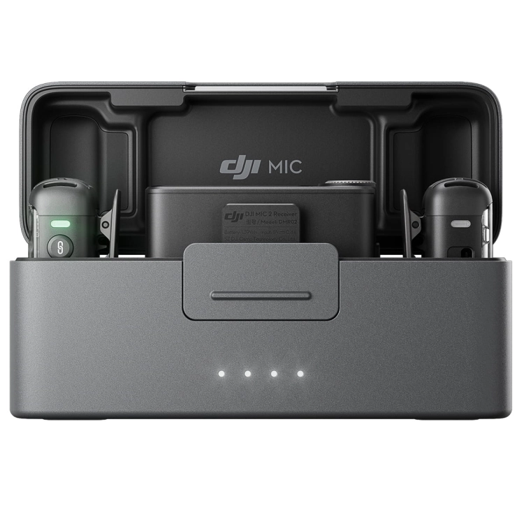 DJI Mic 2 (2 TX + 1 RX) - Bezprzewodowy system transmisji audio