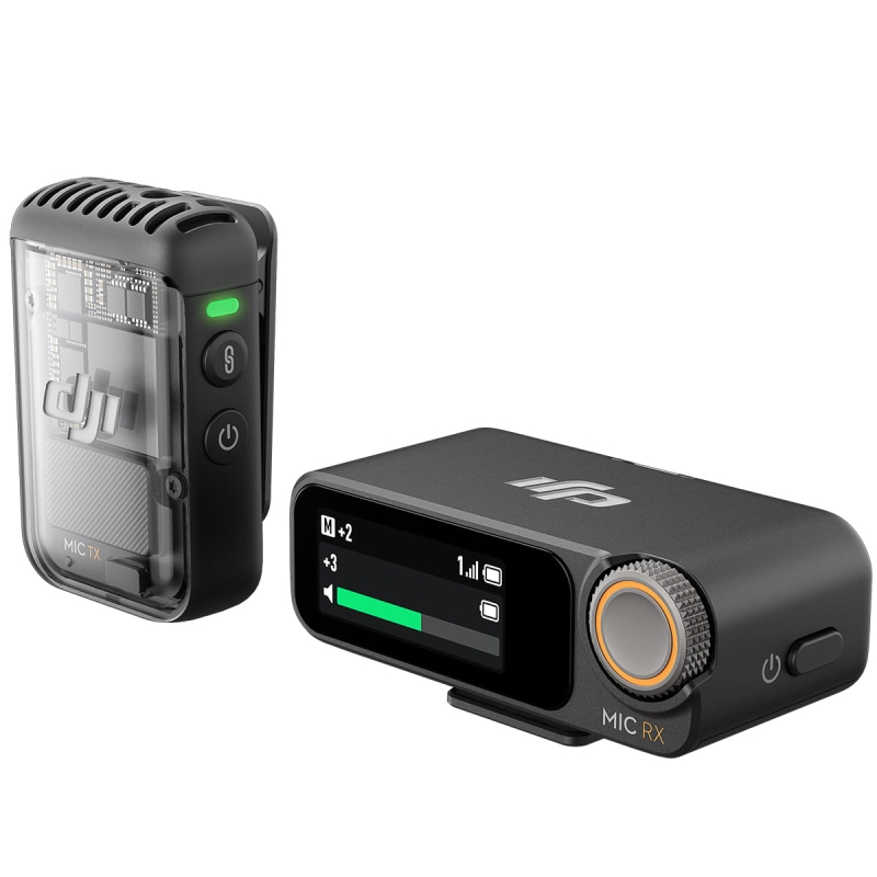 System mikrofonów bezprzewodowych DJI Mic 2 Basic (1 TX + 1 RX)