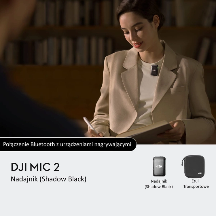 Nadajnik DJI Mic 2 (Shadow Black)