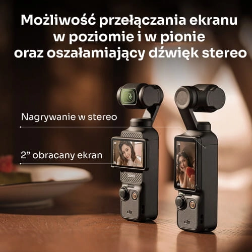 Łatwość obsługi i zaawansowana technologia: DJI Osmo Pocket 3