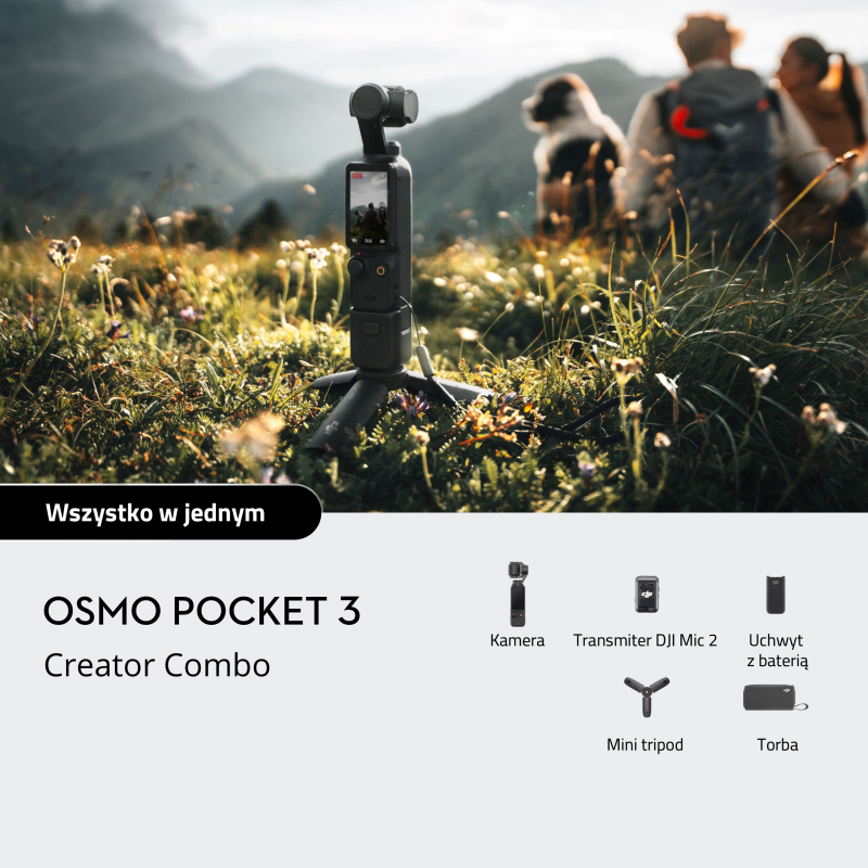 Kamera DJI Osmo Pocket 3 Creator Combo