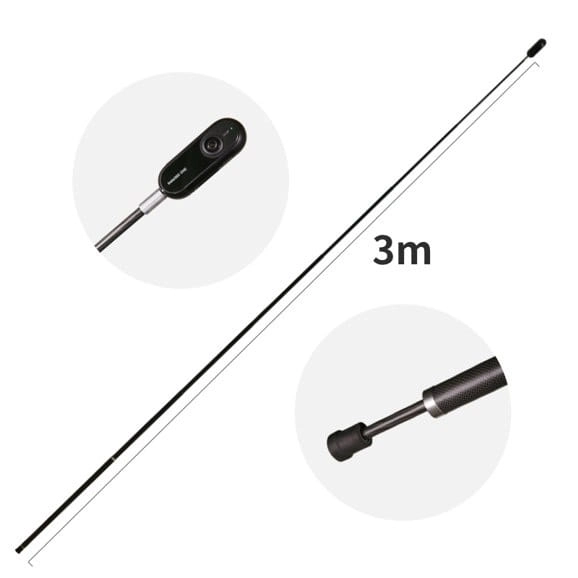 Karbonowy wysięgnik teleskopowy/Selfie stick Insta360 (3m) - wersja podstawowa