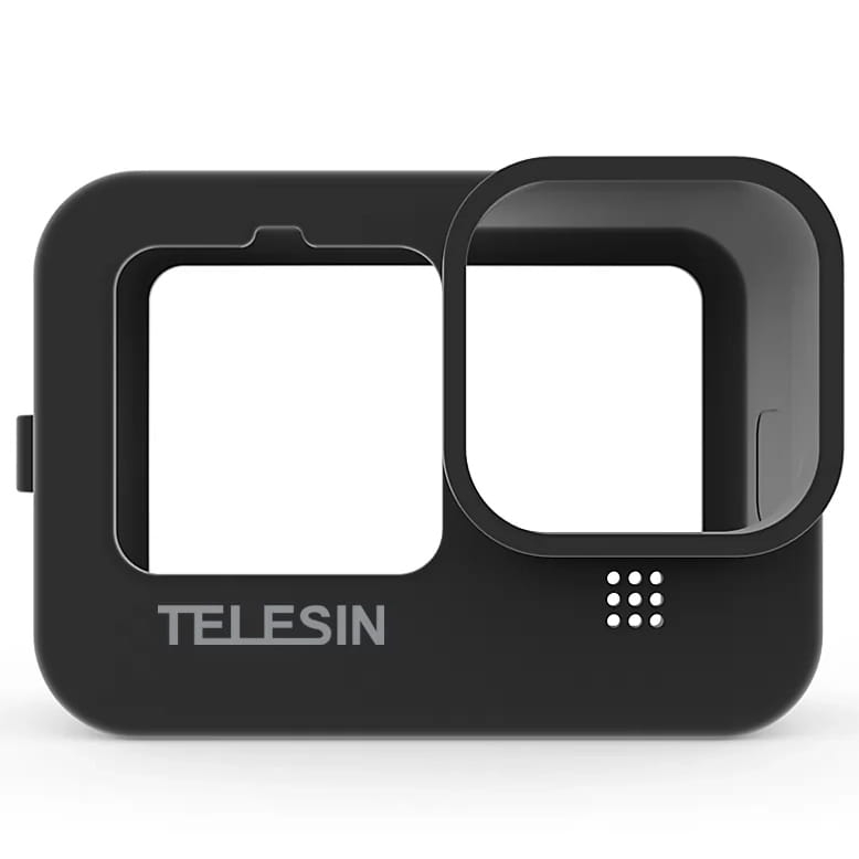 Silikonowa obudowa Telesin do GoPro Hero 12 / 11 / 10 / 9 (czarna)