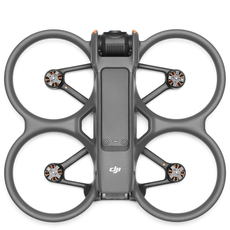 DJI Avata 2 z góry, bez śmigieł