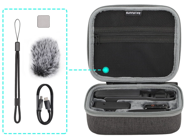 Etui Sunnylife do DJI Osmo Pocket 3 i akcesoriów